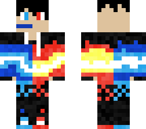 youtuber blue and red