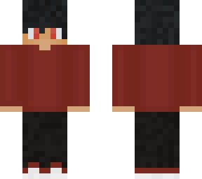 (free model) basic red and black