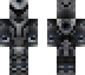 black robot
