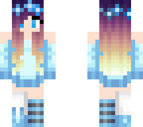 blue