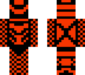 red robot soldier