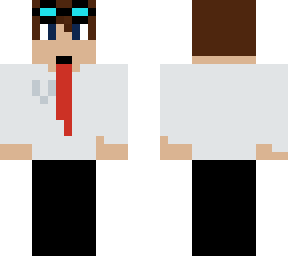 scientist with **** and tie