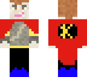 superhero in silver chain mail