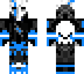 ghost boy with blue
