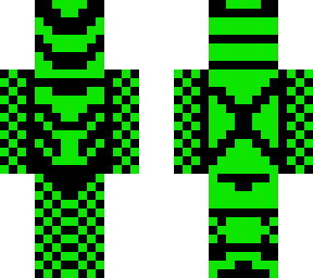 green robot soldier