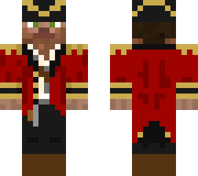 red pirate captain