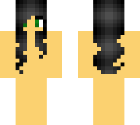 black-haired girl base