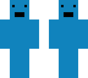 blue  human