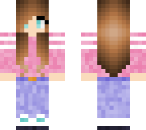 girl with brown hair