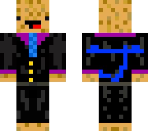 potato in suit