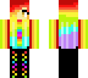 rainbow goth edit (mine)