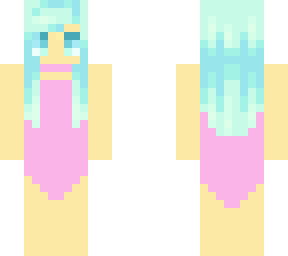 reed description used teal hair base swiming girl