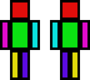 the multicoloured skin