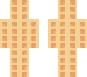 waffle with chin check