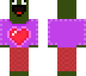weird happy green creature thing