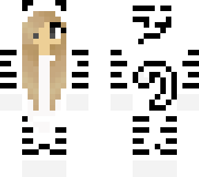 white tiger girl