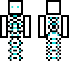 white with color