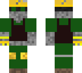 (green) robot engineer