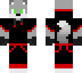 furry wolf skin