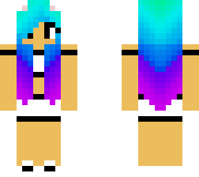 rainbow cat girl