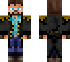 steve with a trenchcoat