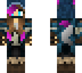 assassin werewolf with purple tips