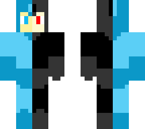 mega man half and half
