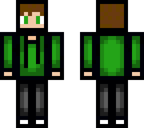 outlined guy (green)