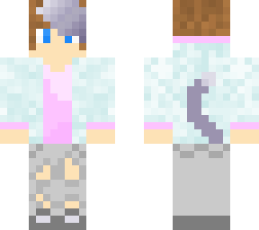 pastel cat boy