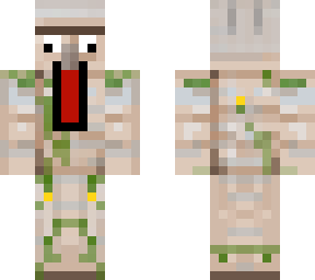 strange iron golem