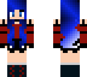 blue and red fixed