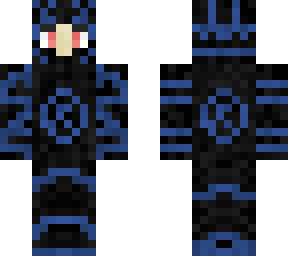 Blue Armored Soldier | Minecraft Skin