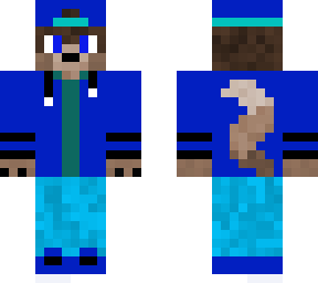 blue jacket
