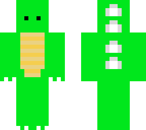 chibi dino (green)
