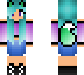 green wolf girl