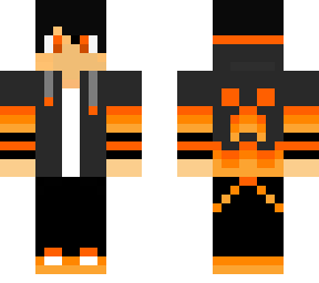 Orange Boy | Minecraft Skin