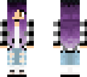 purple casual girl recolor