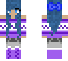 purple winter sweater