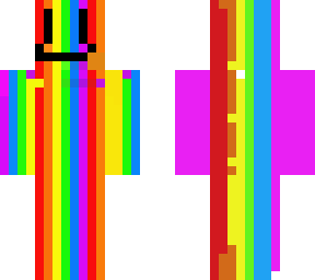 rainbow skin