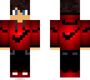 red hoodie boy