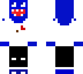 eiterbeule in blau