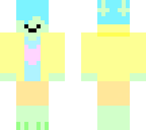 pastel alien