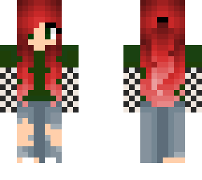 another girl green shirt