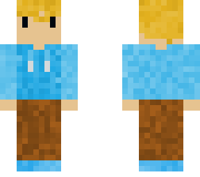 boy with blue sweater