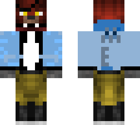 foxy wearing a jacket