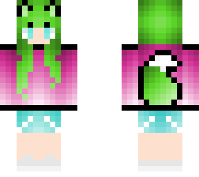 green wolf girl 2