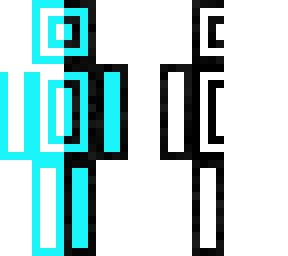 half and half blu