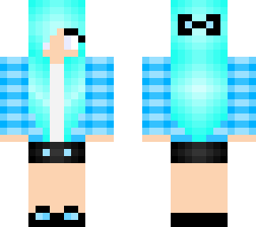 ice blue girl