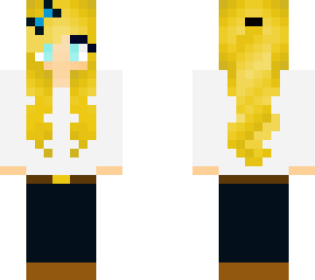 me with ponytail