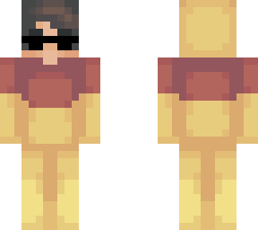 winnie pooh with glasses